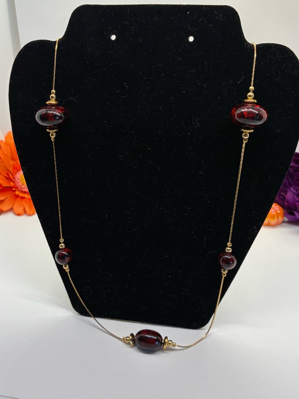 Gold Station Necklace